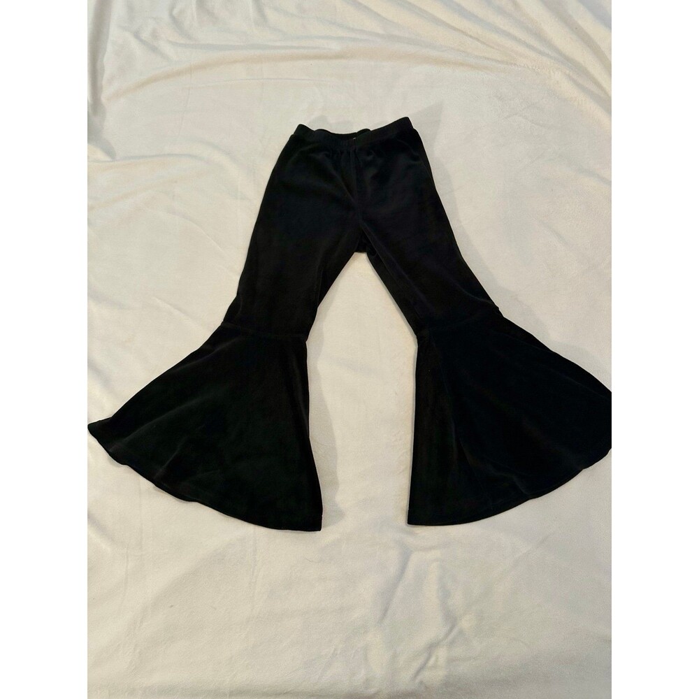 Marie Nicole Velvet Bell Bottom Flare Soft Pants Size 6
